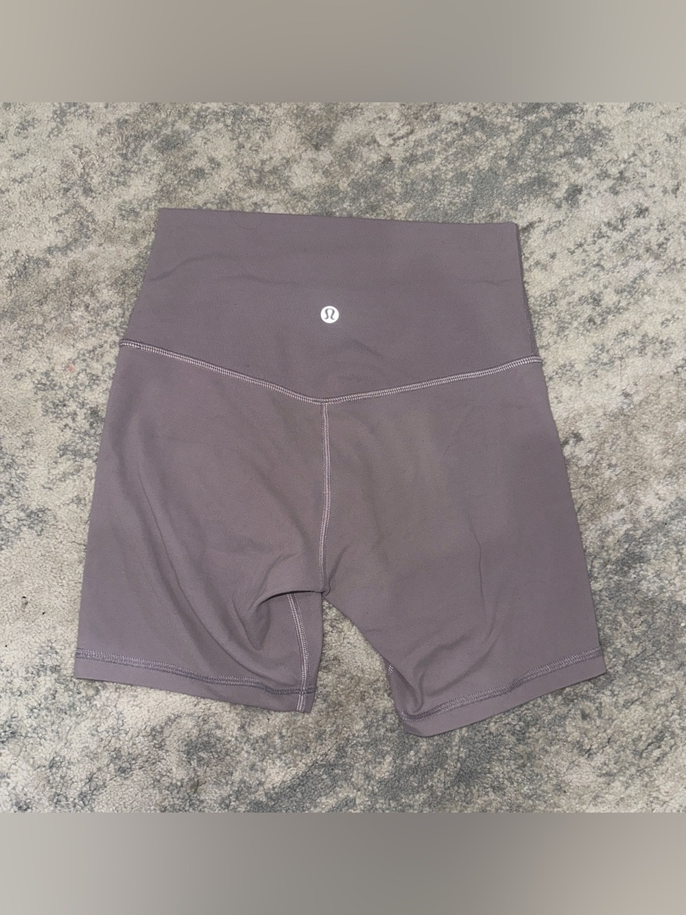 Lemon High-Rise Mauve Bike Shorts
